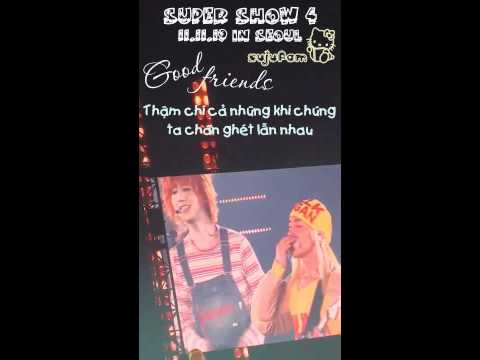 [FANCAM] 111119 SUPER JUNIOR SS4 in Seoul - Good Friends [Vietsub]