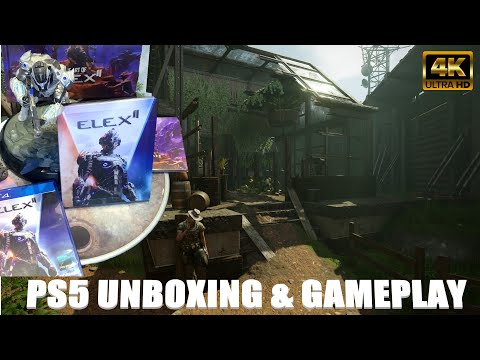 Elex 2 Collectors Edition PS4 Unboxing & PS5 Gameplay[4K]
