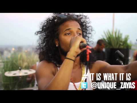 Unique Zayas Live at Soaked Lounge "The Fashion Series" at the Mondrian Soho