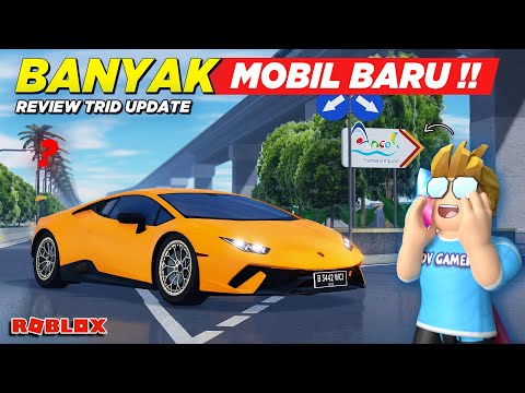 ADA LAMBORGHINI DAN TEMPAT BARU !! REVIEW TRID UPDATE MIRIP CDID - Roblox Indonesia
