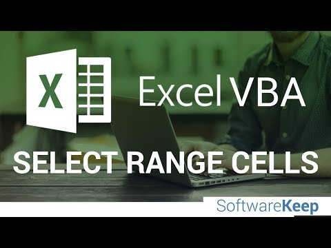 VBA select range of cells - VBA Excel Tutorial