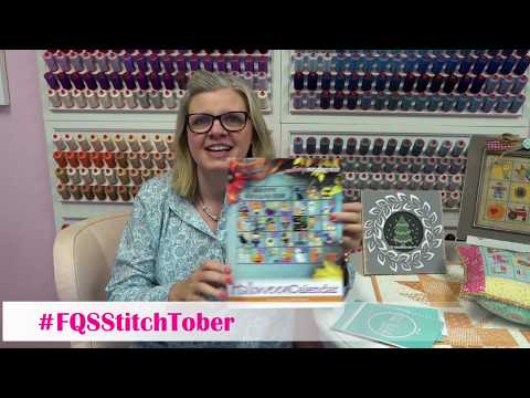 FlossTube #45: Stitch-tober Kickoff, WIPS, Finishes and More!