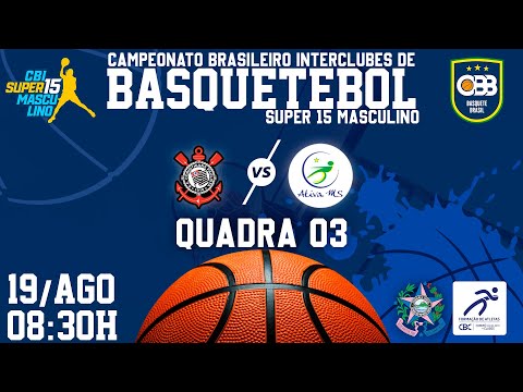 CBI - BRASILEIRO SUB15 MASCULINO - CORINTHIANS (SP) X ATIVA (MS)