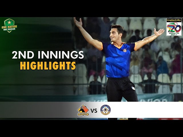 2nd Innings Highlights | Sindh vs Central Punjab | Match 32 | National T20 2022 | PCB | MS2T