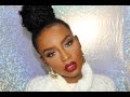 Curly Top Knot Bun Tutorial | Ali Julia Hair Aliexpress