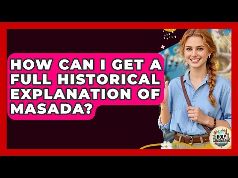 How Can I Get A Full Historical Explanation Of Masada? - Holy Landmarks