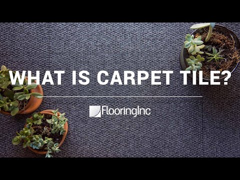 What are carpet tiles