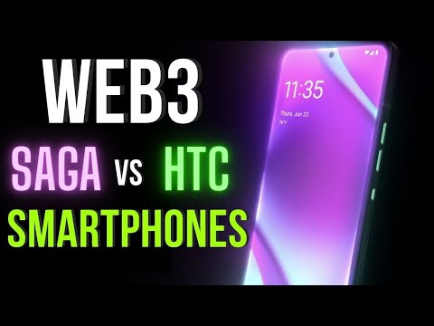 Solana Saga vs HTC Desire 22 PRO | The best Web3 mobile device? Comparison