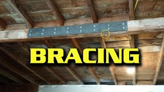 Quick Fix -- Bracing A Sagging Garage Beam