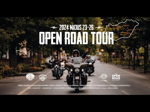 Hamarosan indul Közép-Európa legnagyobb motoros túrája, az Open Road Tour