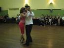  Jennifer Bratt  and  Ney Melo  are  dancing  to  the  tango  "  Poema  "