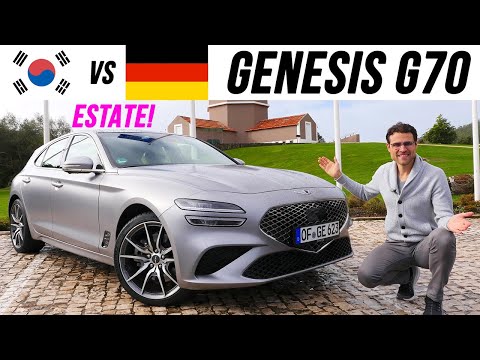 Daring approach! Genesis G70 Shooting Brake attacks Audi BMW Mercedes!