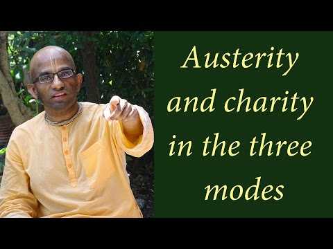 Bhakti Shastri (137) - Bhagavad Gita Chapter 17 Text 14 to 22