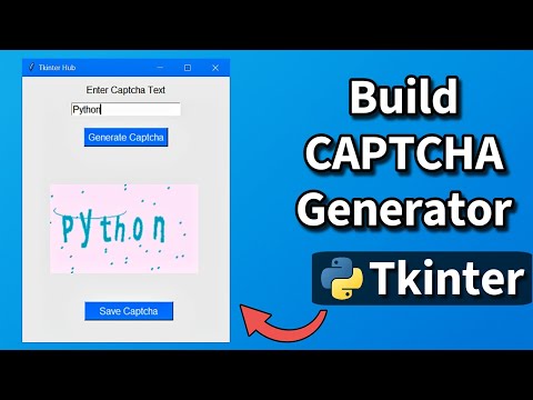 Python Captcha Generator Project With Tkinter