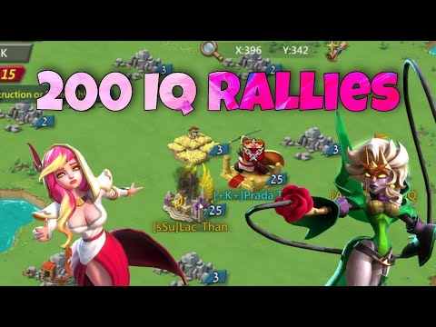 Lords Mobile - Smart rallies. Desrtoing 2b online with single rallies!!! How to counter every time?