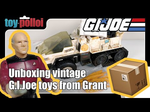 Unboxing a G.I.Joe (and more) donation from Grant - Toy Polloi