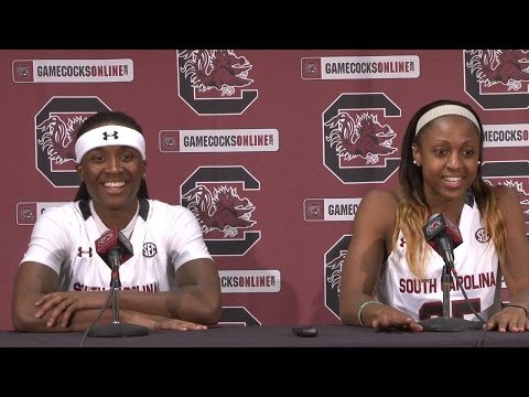 Khadijah Sessions & Tiffany Mitchell Media Day Press Conference - 10/26/15