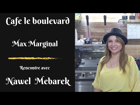 Cafe le Boulevard : Rencontre avec Nawel Mebarek .