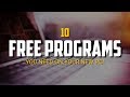 10 Free Programs You Need on Your New PC! 10 Free Programs You Need on Your New PC!