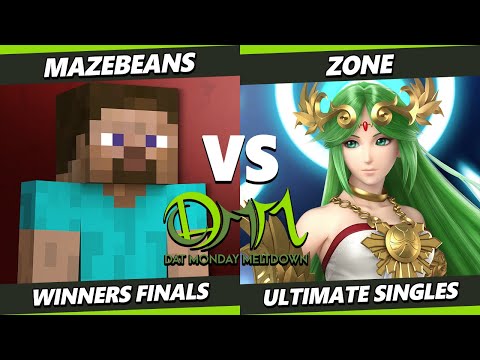DAT MM 264 Winners Finals - MazeBeans (Steve) Vs. Zone (Palutena) Smash Ultimate - SSBU