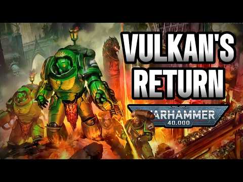 Vulkan He'Stan Will Find the Primarch | Dark New Salamanders Lore