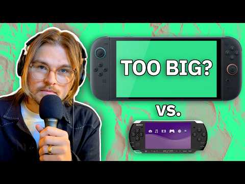 Why are all gaming handhelds HUGE now?