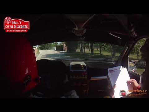 CAMERA CAR CROSARA   ROCCATO 15° RALLY CITTA' DI SCORZE' 2018 PS9 ZERO BRANCO