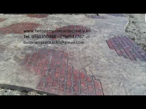 Beton Amprentat Valea Sângeorgiului -Hunedoara Tel.0761350488 -0766543767
