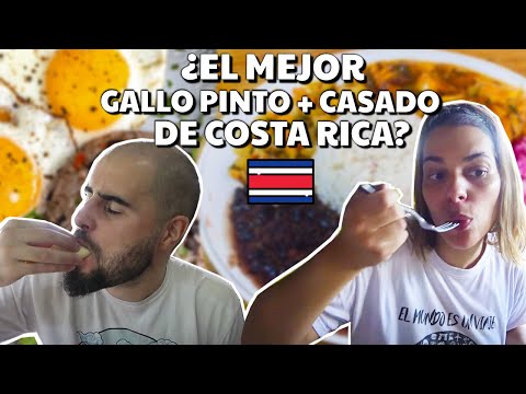 Probando el MEJOR GALLO PINTO y el CASADO de LA FORTUNA 🇨🇷 Guía de Costa Rica #9
