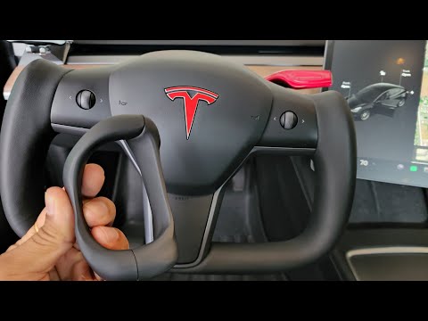 Steering Wheel Weight for Tesla Model 3 Y FSD Autopilot,  Counter Weight Booster Buddy  POSSPO