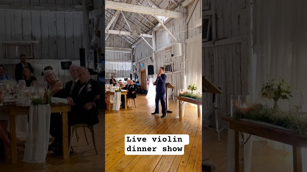 Promotional video thumbnail 4 for Mihai Violin Sound | Wedding & Corporate Violinist (GTA/Barrie)