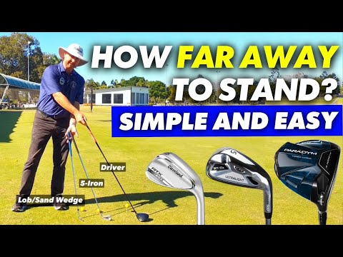 Are You Standing the Right Distance from Your Golf Ball? | A Simple Golf Set Up Solution