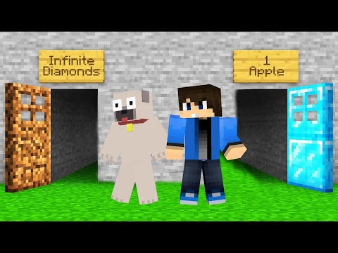 DANI ÉS KIIS VÁLASZD A JÓ AJTÓT A MINECRAFTBAN!