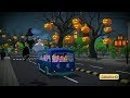 Wheels on the Bus Halloween song | Wheels on the Bus Song for Kids | Halloween Song | Kiddiestv