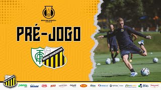 🟨⬛️ Enderson Moreira e Léo Naldi falam antes do jogo do Tigre com o América-MG pelo Brasileirão B