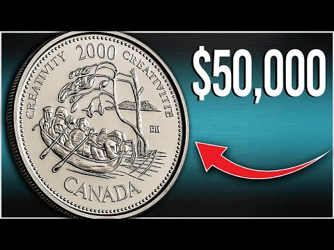 "Holy Grail Canadian Millennium Quarters" – Rare Community & Creativity Quarters in Your Change!!