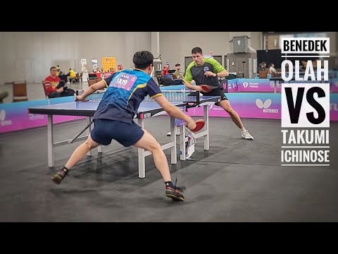 Benedek Olah (2774) vs Takumi Ichinose (2500) // US Open Men's Singles RO64