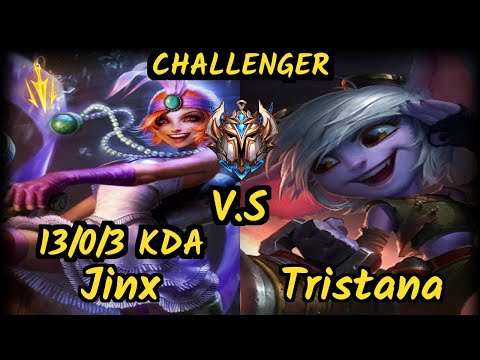 G2 Perkz (JINX) vs TRISTANA - 13/0/3 KDA BOTTOM ADC CHALLENGER GAMEPLAY - EUW