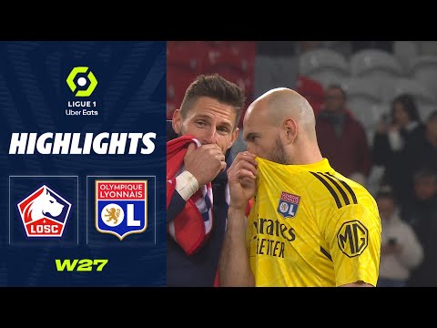 LOSC LILLE - OLYMPIQUE LYONNAIS (3 - 3) - Highlights - (LOSC - OL) / 2022-2023