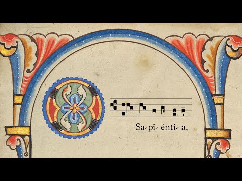 O SAPIENTIA / O WISDOM - O Antiphons: Day 1 - December 17 - Latin and English - Gregorian Chant