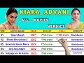 Kiara Advani All Hits and Flops Movie || Kiara Advani All Movies List 2024