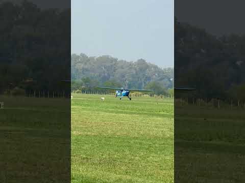 Aterrizaje PERFECTO en General Rodríguez ✈️ Taylorcraft BC-12 en acción