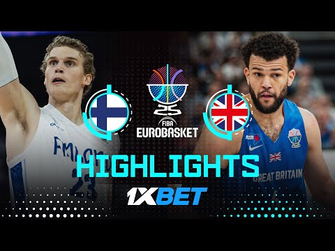 Lauri Markkanen puts on a show as Finland 🇫🇮 dismiss Great Britain 🇬🇧 at #EuroBasket 2025!