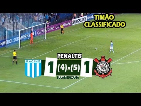 PENALTIS | Racing x Corinthians (HD) Melhores Mome...