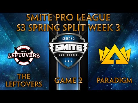 SPL S3 Spring: Week 3 - The Leftovers vs. Paradigm (Game 2)