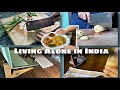 Living Alone | India Vlogs | Chill days | Making Khichdi & unboxing parcel | Relaxing vlog | Ep. 1 |