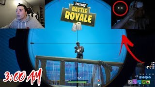 DO NOT PLAY FORTNITE AT 3 AM!! (GHOST PLAYS MY FRIENDS ACCOUNT)