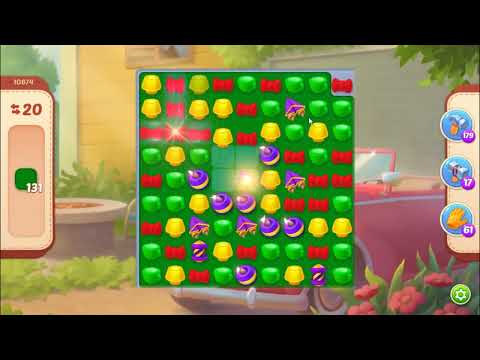 Homescapes Level 10874 - NO BOOSTERS 🏠 | SKILLGAMING ✔️