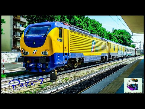 [Parte 2] L'abbondante traffico ferroviario alla stazione di Padova.