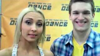 SO YOU THINK YOU CAN DANCE: Iveta and Nick talk about their elimination